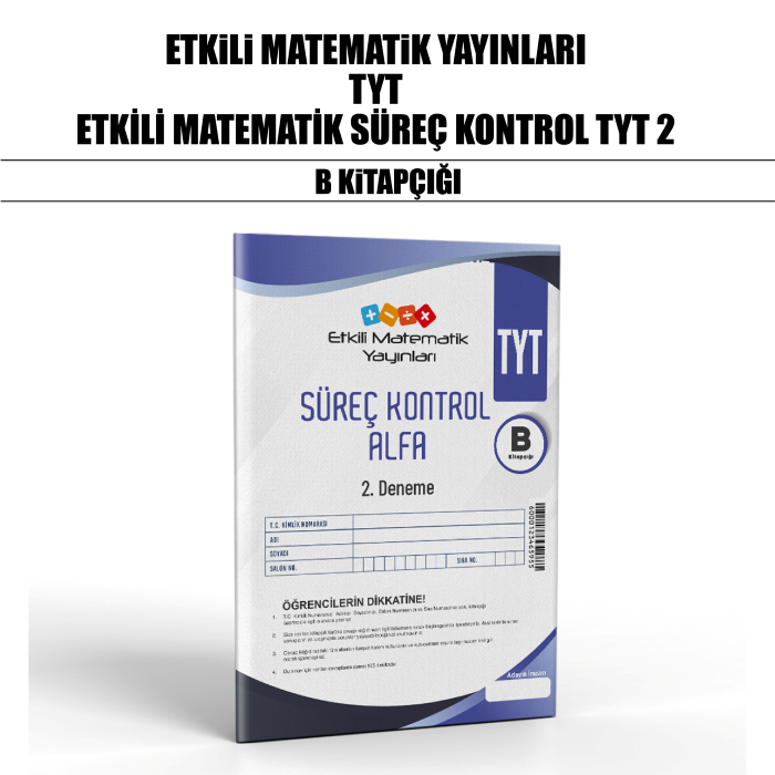 ETKİLİ MATEMATİK YAYIN TYT SNV 2-B - 25-26